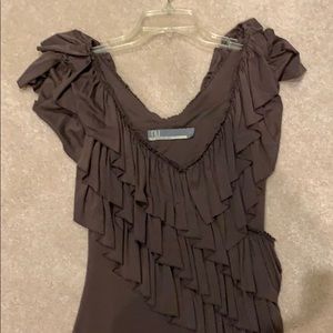 XS Mocha color NU by Mark Anthony top